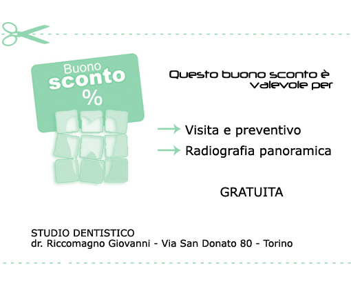 stampa il tuo buono sconto